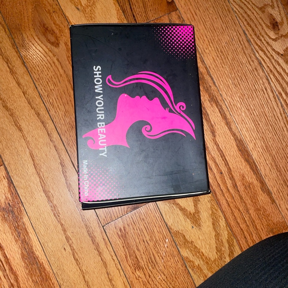 Black Box with Pink Design